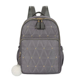 Rivet Women Backpack High Oxford School Backpacks female Shoulder Bags