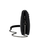 Rivet Women Crossbody Bag PU Leather Wrist Strap Clutch Purses