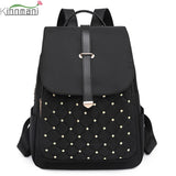 Women's Nylon Backpack Large Capacity Anti-Theft Backpack