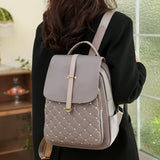 Women's Nylon Backpack Large Capacity Anti-Theft Backpack