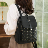 Women's Nylon Backpack Large Capacity Anti-Theft Backpack