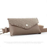Rivets Waist Pack Fanny Pack Women Waist Bag Phone Pouch