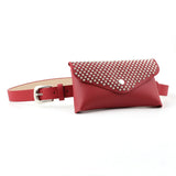 Rivets Waist Pack Fanny Pack Women Waist Bag Phone Pouch
