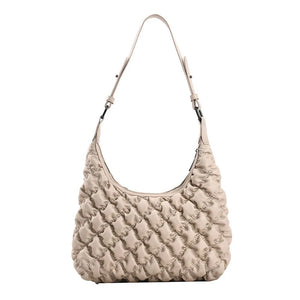 Women Shoulder Bags Padded Handbags PU Leather Crossbody