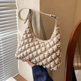 Women Shoulder Bags Padded Handbags PU Leather Crossbody