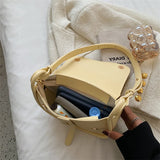 Small Shoulder Bag for Women High Solid PU Leather Crossbody Messenger