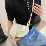 Small Shoulder Bag for Women High Solid PU Leather Crossbody Messenger Bag