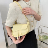 Small Shoulder Bag High Solid PU Leather Messenger Bag