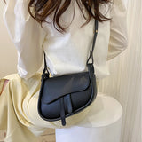Small Shoulder Bag High Solid PU Leather Messenger Bag