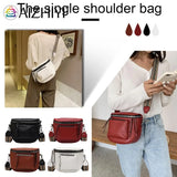 Soft Leather Crossbody Bag for Women - Casual Chest Belt Pack for Outdoor Travel