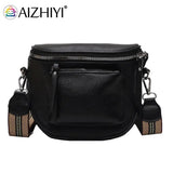 Soft Leather Crossbody Bag for Women - Casual Chest Belt Pack for Outdoor Travel