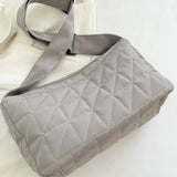 Quilted Crossbody Handbag for Travel Shopping