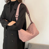 Quilted Crossbody Handbag for Travel Shopping