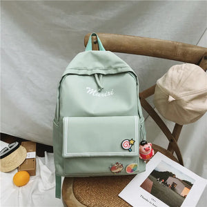 School Backpacks Women Summer Female Students School Shoulder Bags