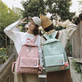 School Backpacks Women Summer Female Students School Shoulder Bags