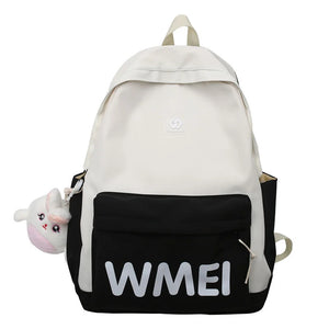 Women's School Bag College Student Backpack