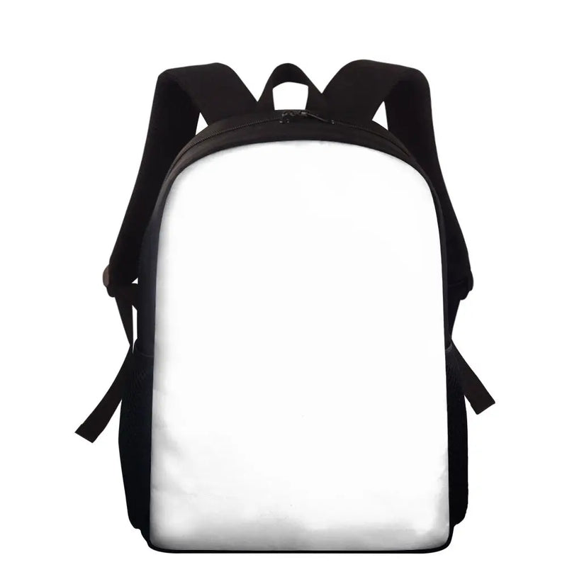 Cartoon Anime Pattern School Backpack for Boys Girls