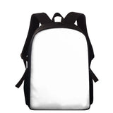 Cartoon Anime Pattern School Backpack for Boys Girls