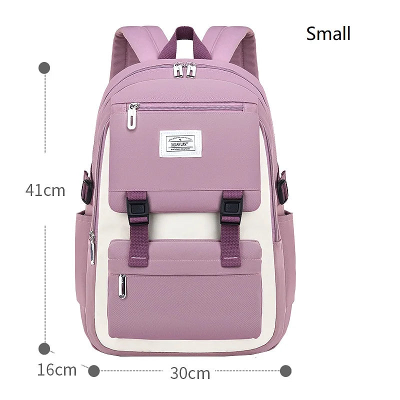 Girls Waterproof Schoolbag Children Backpack Book Bag