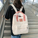 Nylon School Backpack Women Bagpack Waterproof Backpack
