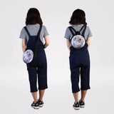 Small School Bag for Girls Mini Shoulder Bag Round Bag Preschool Book Bag