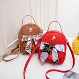 School Shoulder Bag PU Leather Adjustable Straps Casual Shopping Backpack