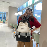 Teenarge Student Schoolbag Travel Backpack Large Capacity Women's Backpack