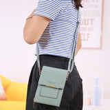 Soft PU Leather Mini Crossbody Phone Bags for Women