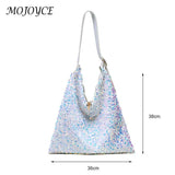 Sequin Handbag Women Large Capacity Casual Tote Clutches Shopping Bags