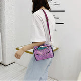 Sequin Unicorn Kid Bag Women Glitter Girl Cross body Bag