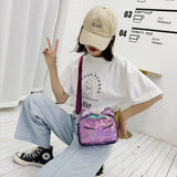Sequin Unicorn Kid Bag Women Glitter Girl Cross body Bag