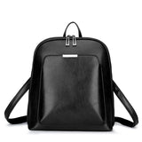Sequined Leather Backpack Women Shoulder Bag Large Capacity Travel Bag