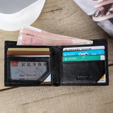 Sequined Men Wallet Smart Faux Leather Bluetooth Wallet Anti-lost GPS Purse
