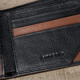 Sequined Men Wallet Smart Faux Leather Bluetooth Wallet Anti-lost GPS Purse