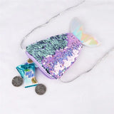 Sequins Mermaid Tail Coin Purse Ladies Sling Card Holder Money Pouch Party Gift