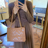 Diamond Lattice Chains Crossbody Bag for Women