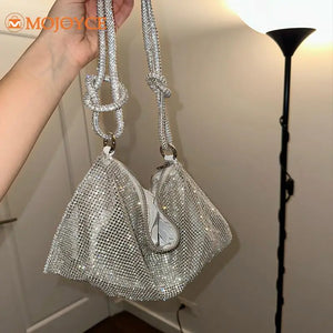 Shinny Evening Clutch Bag For Women Wedding Purses