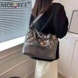 Autumn Winter Women Tote Messenger Bag Large Capacity