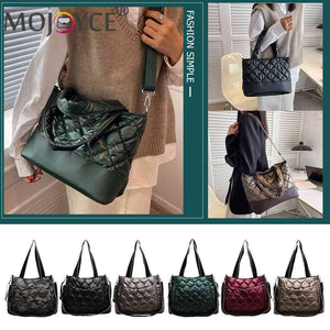 Autumn Winter Women Tote Messenger Bag Large Capacity