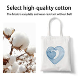 Love Print Y2k Anime Canvas Shopping Bag