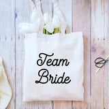 Bridal Bachelorette Party Team Bride Wedding Gift Canvas Tote Shoulder Bags
