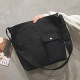 Canvas Crossbody Shoulder Bag Women Tote Handbag Messenger
