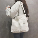 Canvas Crossbody Shoulder Bag Women Tote Handbag Messenger