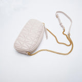 Small Women's PU Leather Shoulder Bag with Chain Strap