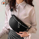 Ethnic Style Shoulder Bag PU Leather Casual Underarm Bag