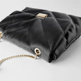 Women's Shoulder Bag Autumn PU Leather Crossbody Chain Bag