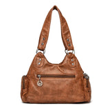 Women's PU Leather Crossbody Shoulder Bag Casual Shopping Handbag