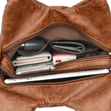 Women's PU Leather Crossbody Shoulder Bag Casual Shopping Handbag