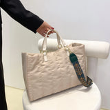 Large Capacity Women Shoulder Bag Soft Portable for Travel Gift