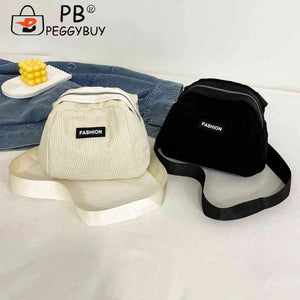 Nylon Shoulder Bag for Women - Lightweight Messenger Bag for Weekend Vacation